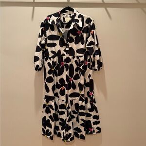 The Bettina Tiered Shirt Dress by Maeve - Anthropologie